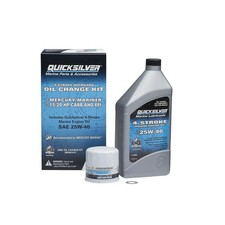 Quicksilver 25W-40 Oil Change
