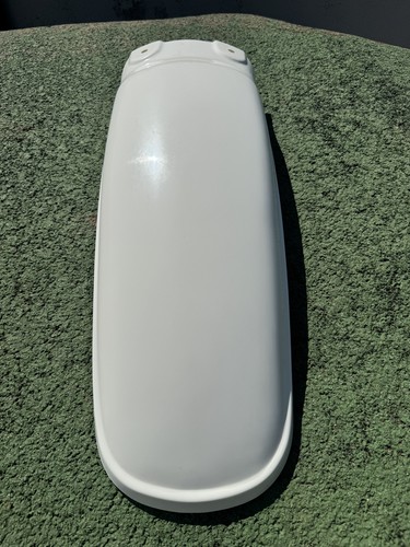 Parafango posteriore bianco