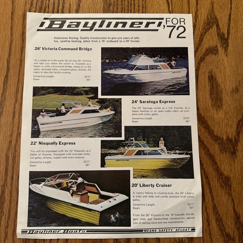 1972 bayliner for - bayliner, '72