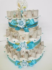 TORTA BOMBONIERE LIBRICINI CALICE  COMUNIONE IN RESINA