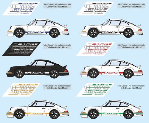 Decals porsche 911 carrera - 911,