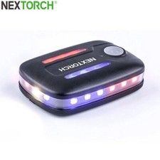 Lampe Multifonction Nextorch UT22L (Molle et Clip) - 11 Lumens - rouge et bleu c