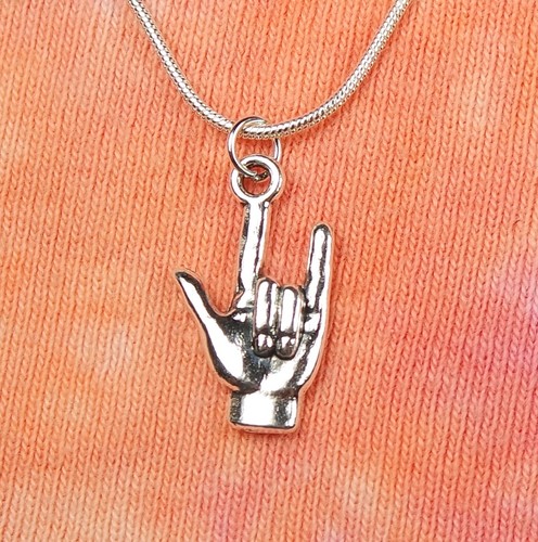 Collana orecchini mano - orecchini,
