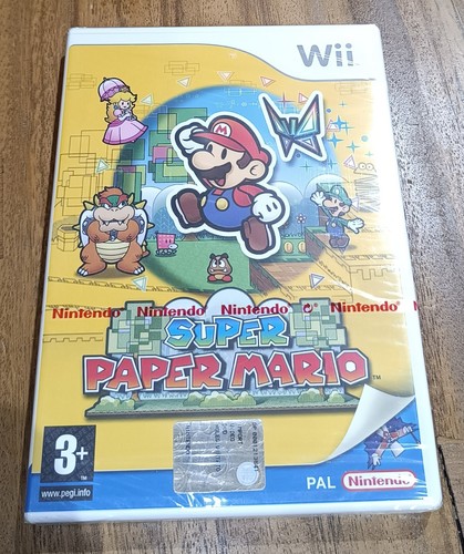 Super paper mario nintendo - mario, wii