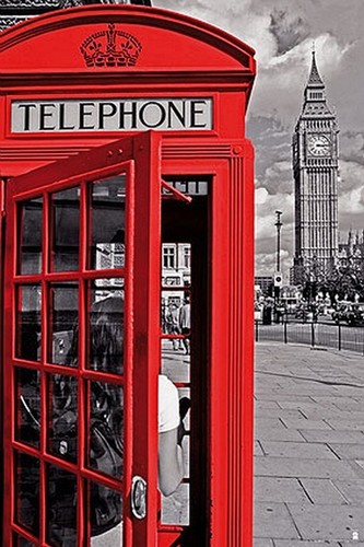 Poster stampa artistica londra - artistica,