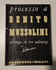 PROCESSO A BENITO MUSSOLINI -