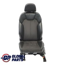 Audi Q5 Mk2 FY Sedile sport anteriore sinistro S-Line Mezza Pelle Nero Grigio