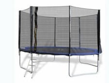 Trampolino elastico con rete - elastico,