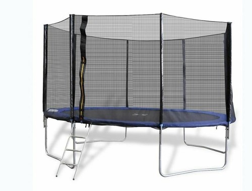 Trampolino elastico con rete - trampolino,