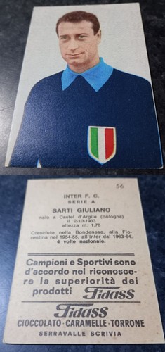 Figurina calciatori fidass - calciatori,