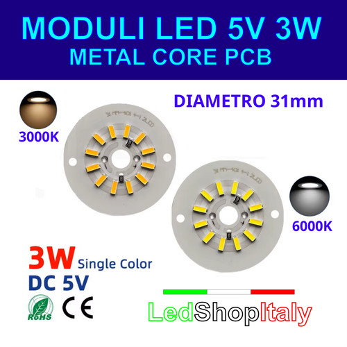Modulo pannello led - modulo, 5v