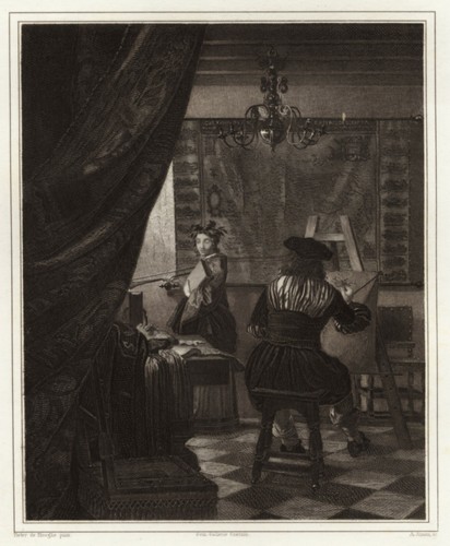 Studio pittore di - un,