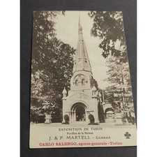Cartolina Exposition de Turin - J & F. Martell - Cognac