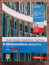 Matematica.azzurro vol.5 con tutor 3°ed. "Zanichelli" 
