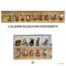 Coccodritti sorpresine kinder serie completa lotto