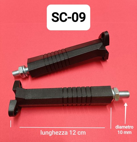 Coppia supporti gomma - supporti, in