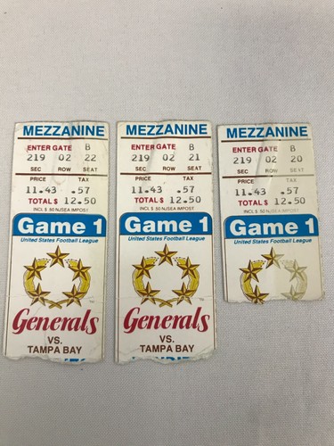 1983 new jersey generals - 1983,