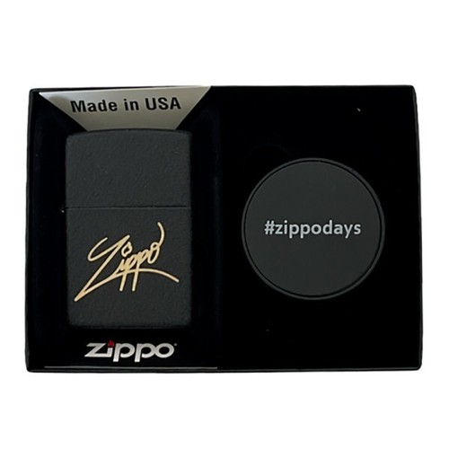Zippo petrol lighter black - lighter,