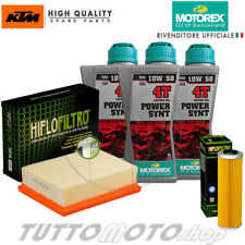 Tagliando KTM Adventure 890 L-R 2021 2022 / Kit Olio Motorex Power Synt Filtri