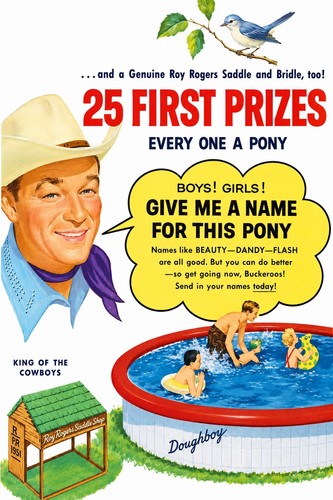 Poster concorso roy rogers - roy,