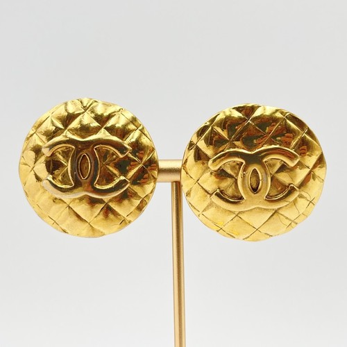 Orecchini chanel matelasse - orecchini,