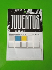 JUVENTUS - FROSINONE C.ITALIA 11/01/2024  PASS / Stadium Allianz Torino 
