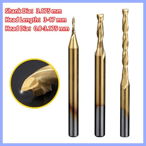 Fresa fine flauto gambo - , 1/8''