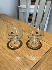 Due bicchieri brandy mandarino