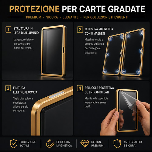 Custodia case magnetica - custodia,