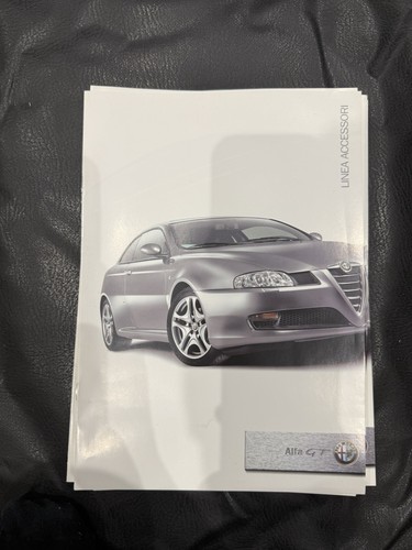 Brochure accessori alfa - brochure, romeo