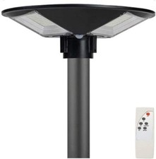 Faro led solare U F O sensore movimento 250w luce fredda lampione giardino telec