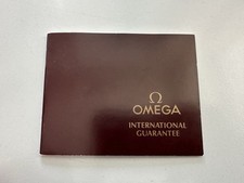 Rara Garanzia Originale Booklet Omega Speedmaster In Bianco  - 1984