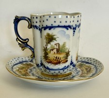 Antica Tazza In Porcellana Ginori