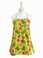 Abito da spiaggia bambina D&G Dolce & Gabbana junior floreale hawaiano estivo cotone XS