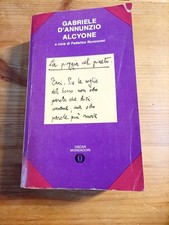 ALCYONE di G D'ANNUNZIO ed