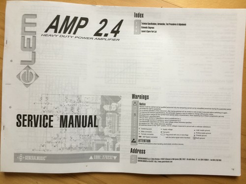 Amplificatore lem amp 4 - amp, 2.4