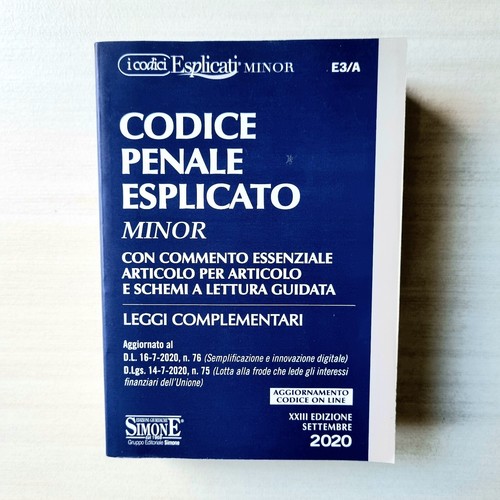 Codice penale esplicato - codice,