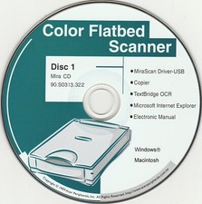 Acer Color Flatbed Scanner Software per WIN/MAC 1999