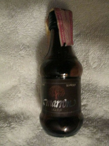 Bottiglia vuota liquore - bottiglia, marron