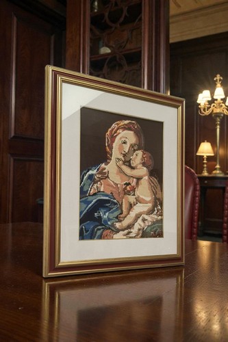 Quadro ricamato mano - a,