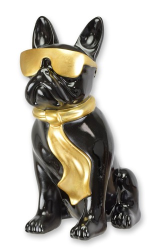 Bulldog resina con - bulldog, in