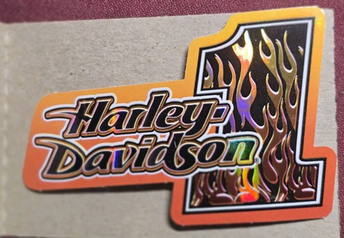 Adesivo olografico harley - 3d,