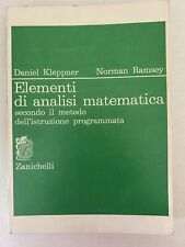 Daniel Kleppner Norman Ramsey Elementi di analisi matematica. Ed. 1977