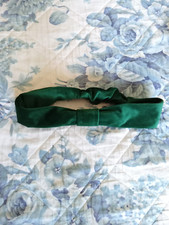 fascia per capelli elasticizzata donna velluto verde