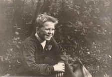 B4 - Foto Photo Fotografia  Anni 60 - Ragazzino Dopo Scuola Zaino Cartella