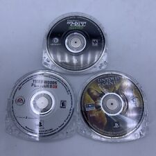 Splinter Cell Essentials, Untold Legends, Tiger Woods PGA (lotto di 3 giochi Sony PSP)