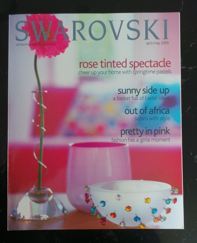 2003 swarovski magazine - swarovski, april