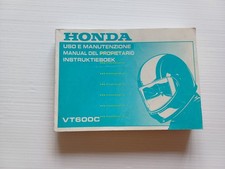 Honda VT 600 Shadow 1993-94 manuale uso manutenzione libretto italiano originale