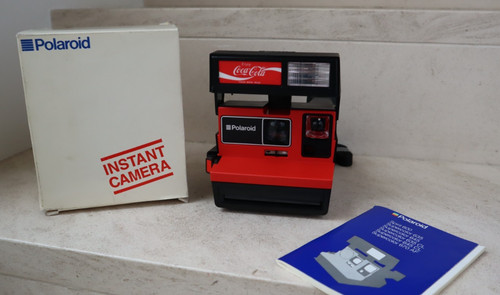 Polaroid one step flash coca - one,