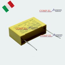 CONDENSATORE POLIPROPILENE MKP-X2 1uF 275Vac Passo 27.5mm